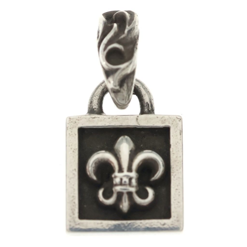 CHROME HEARTS (クロムハーツ) FRAMED BS FLUER フレームドBSフレア チャーム ペンダントトップ シルバー BCA270