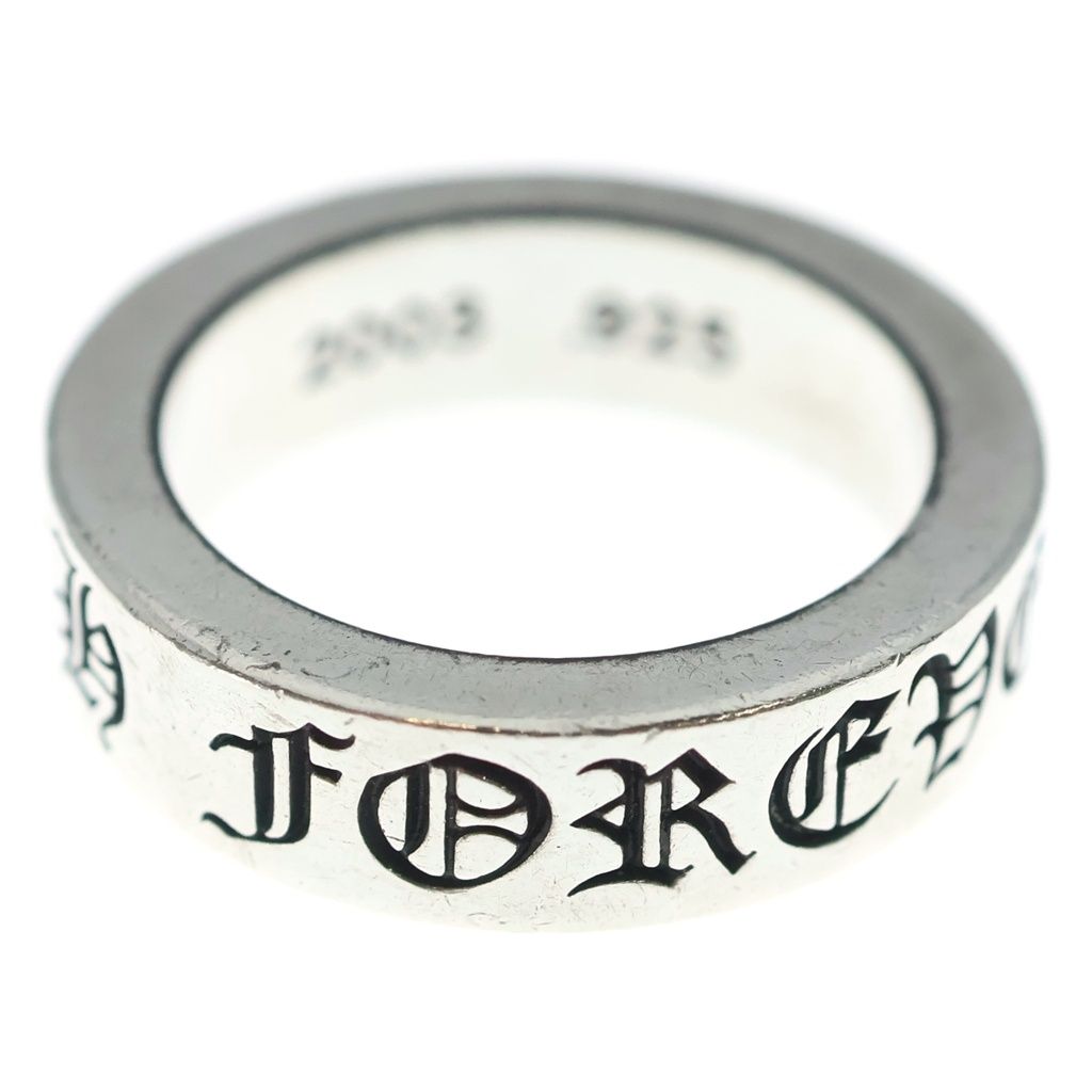 CHROME HEARTS (クロムハーツ) 6mm SPACER FOREVER 6mmスペーサーリング フォーエバーシルバーBCA337