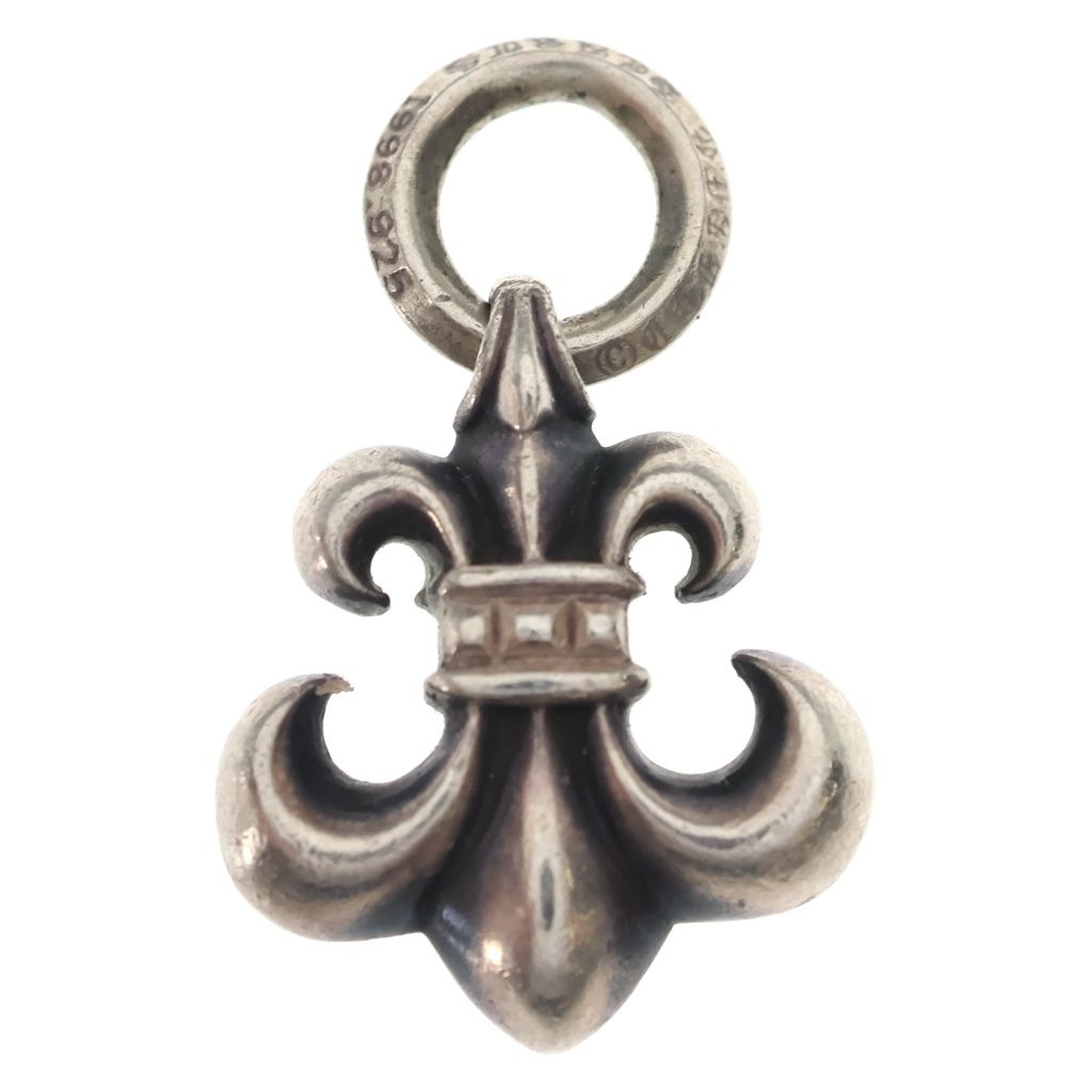 CHROME HEARTS (クロムハーツ) BS FLUER CHARM BSフレアチャーム ペンダント シルバーネックレストップ