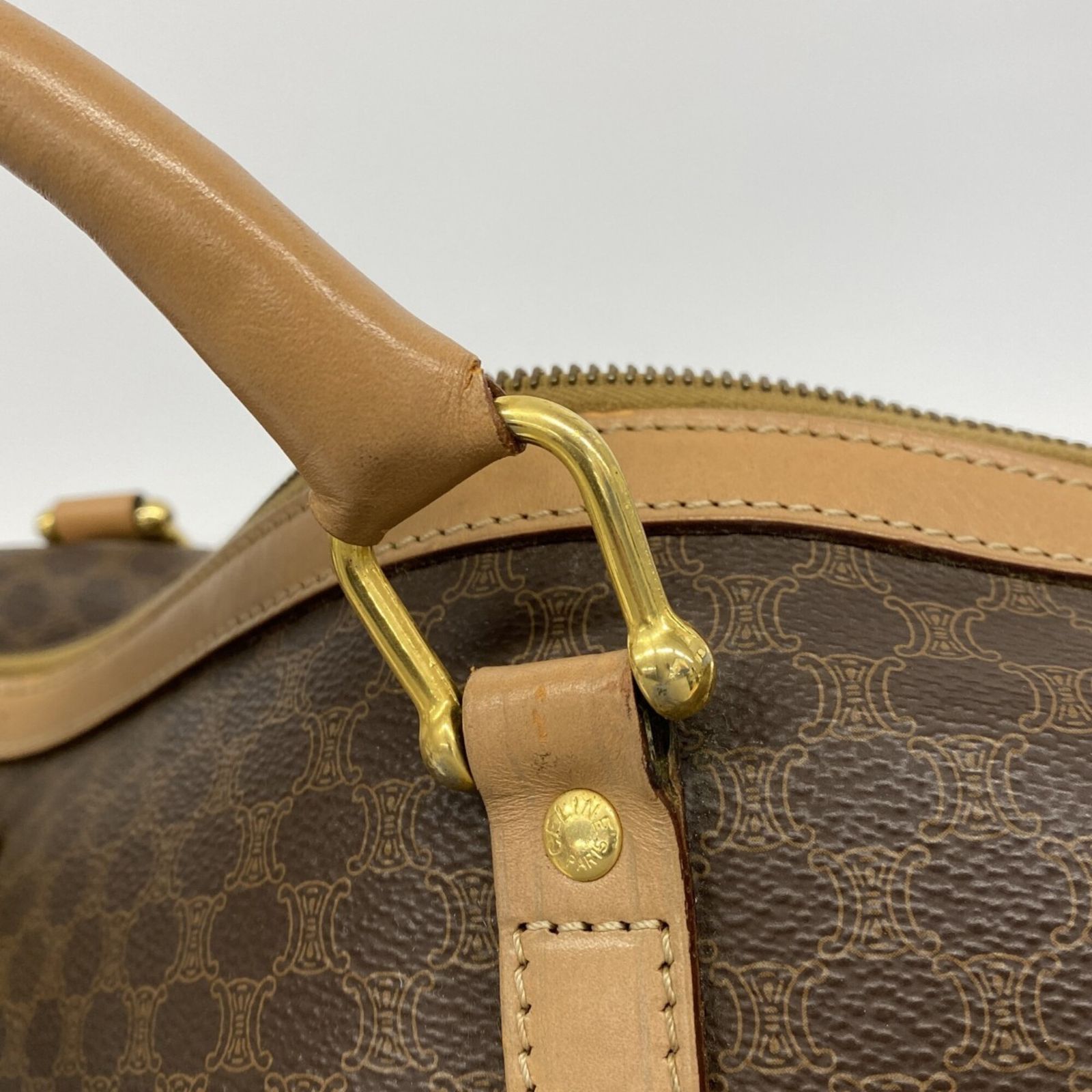 セリーヌ(Celine) セリーヌ ハンドバッグ マカダム ブラウン 