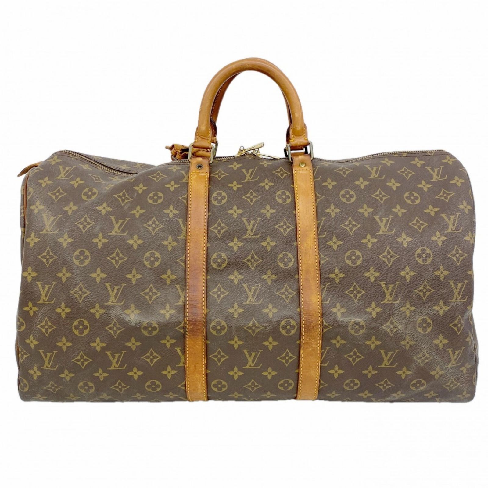 ルイ・ヴィトン(Louis Vuitton) ルイ・ヴィトン バッグ・ボストンバッグ モノグラム キーポル55 M41424 ブラウンメンズ レディース