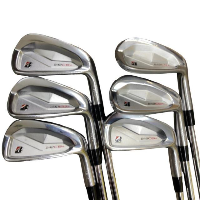 【中古】 ブリヂストン BRIDGESTONE 242CB+ 6S アイアンセット IR NS PRO 950GH neo (フレックスS) メンズ 男性用 右利き 右用 Cランク ゴルフクラブ