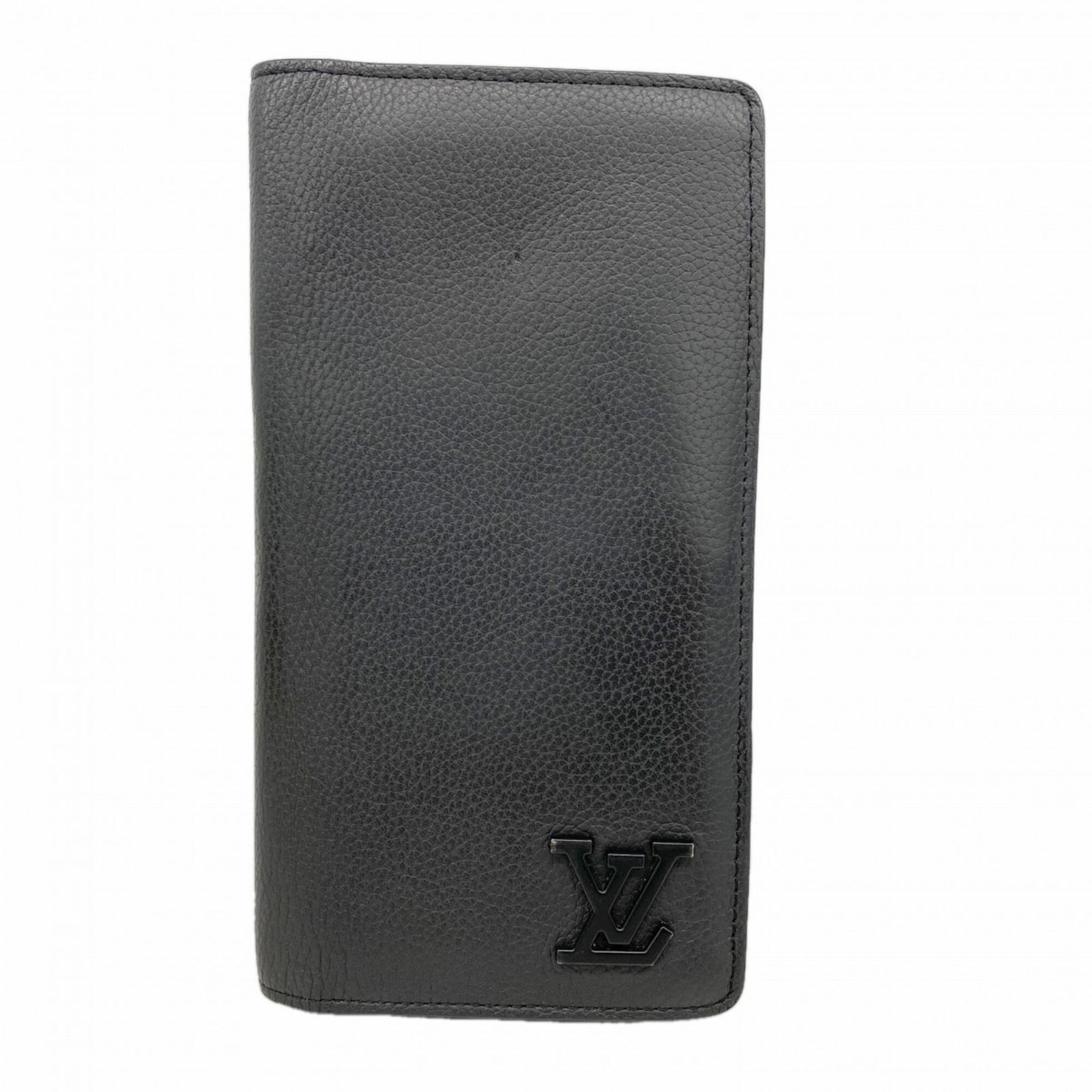 ルイ・ヴィトン(Louis Vuitton) ルイ・ヴィトン 長財布 アエログラム ポルトフォイユブラザ NM M69980 ブラックメンズ