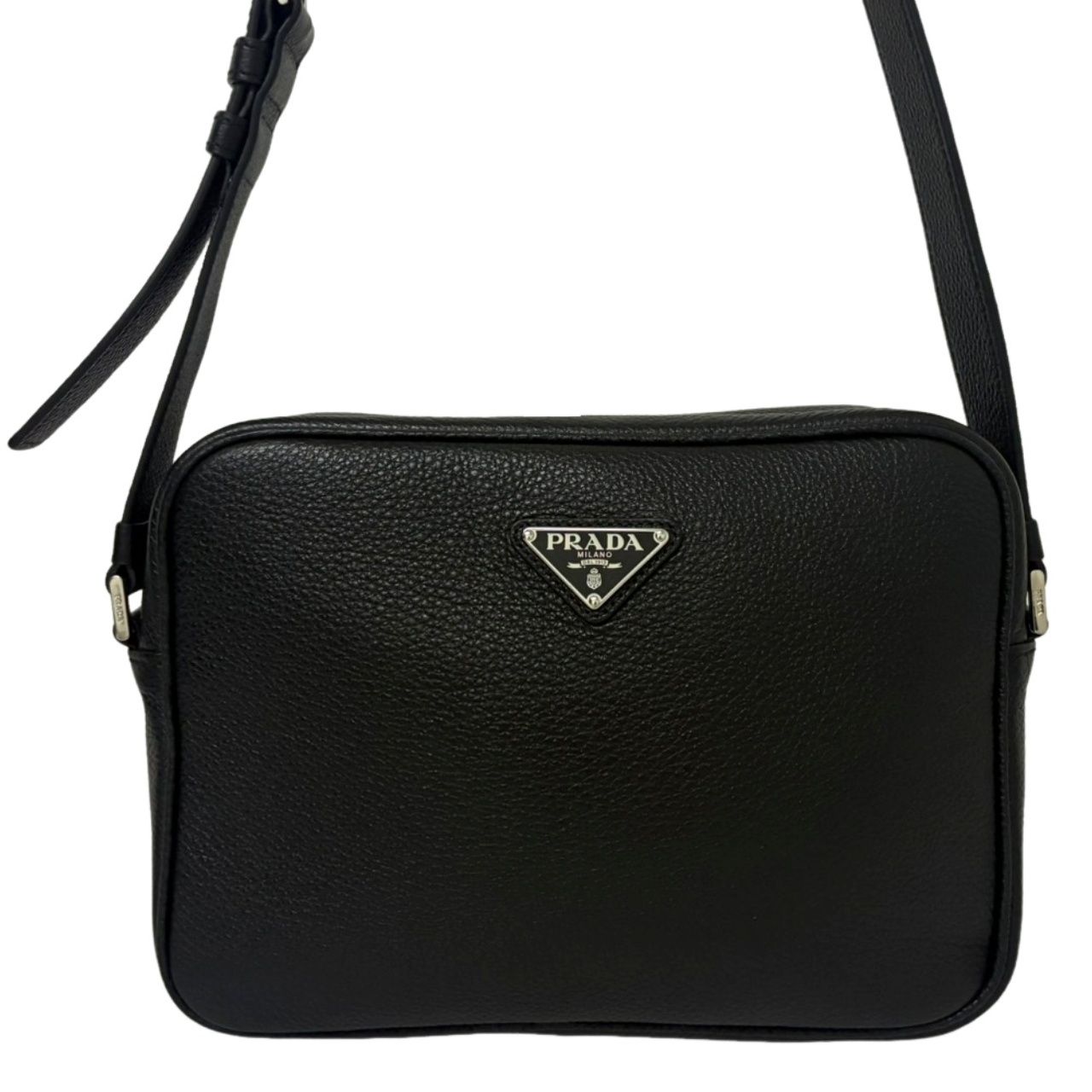 PRADA プラダ ショルダーバッグ 2VH189 2BBE F0002 ブラック 本革（レザー） メンズ 【中古】 42605R14