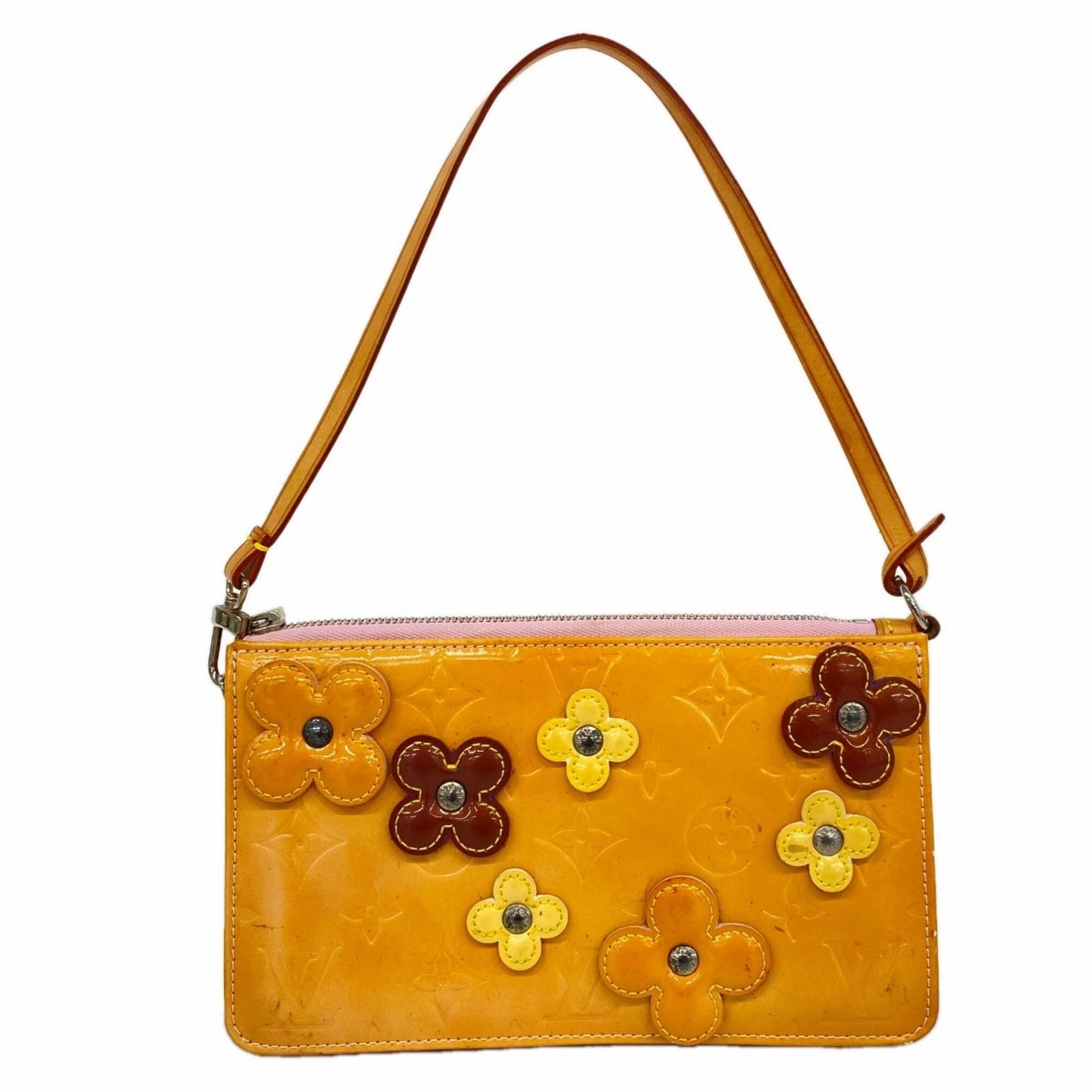 ルイ・ヴィトン(Louis Vuitton) ルイ・ヴィトン バッグ・ポーチ ヴェルニ フラワーレキシントン M92248 ピンクレディース