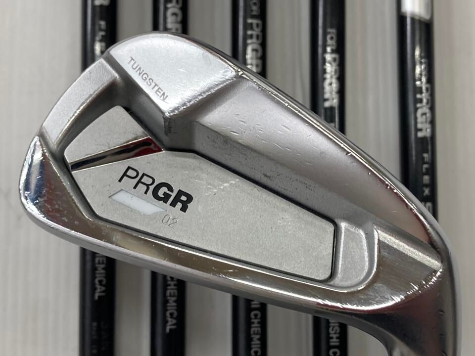 プロギア　02 IRON 2023　Diamana for PRGR (02 IRON 2023)　SRフレックス　アイアンセット　中古【最短即日発送】