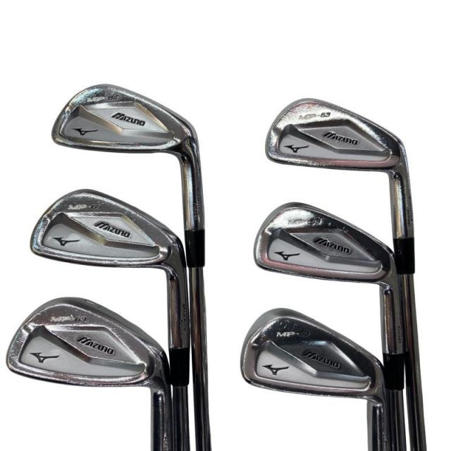 【中古】 ミズノ MP-63 6S アイアンセット IR 純正特注シャフト (フレックスX) メンズ 男性用 右利き 右用 Cランク ゴルフクラブ