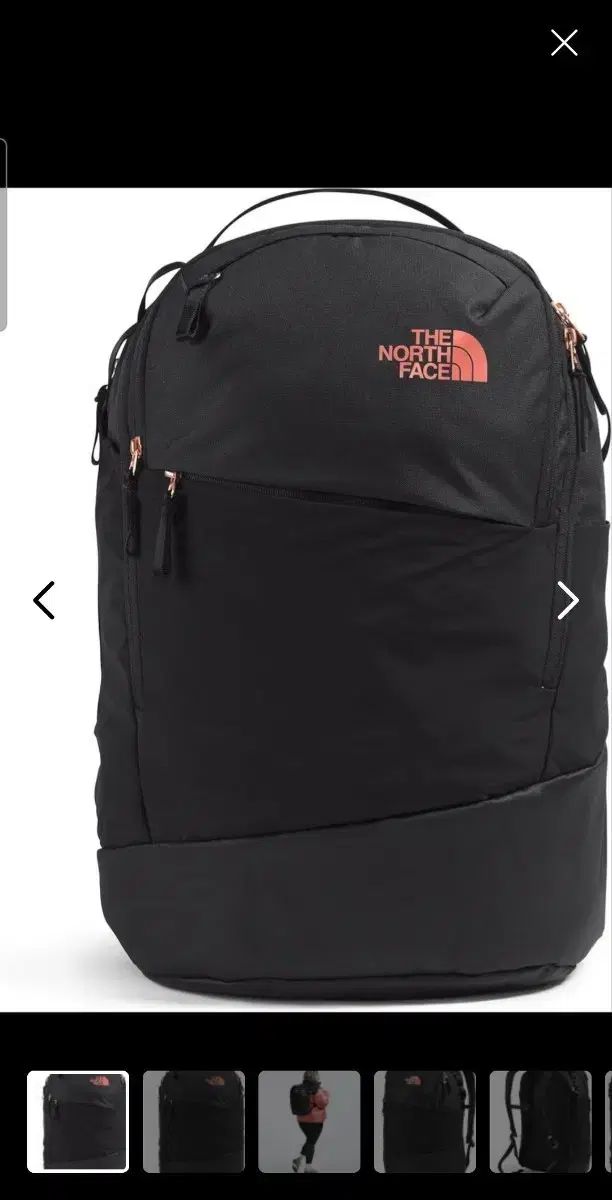 THE NORTH FACE ザノースフェイス バックパック ブラック コーラル ロゴ 11,371円