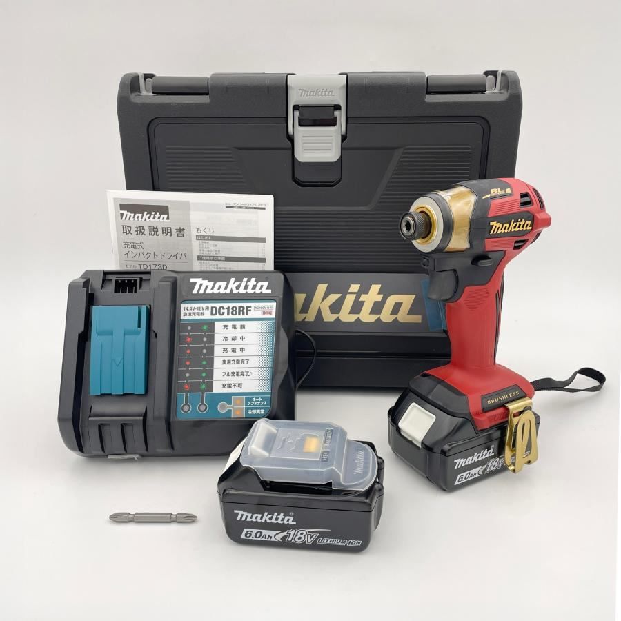 【未使用】 マキタ(makita) インパクトドライバー 20周年モデル プレミアムレッド TD173DGXPR 【越谷店】