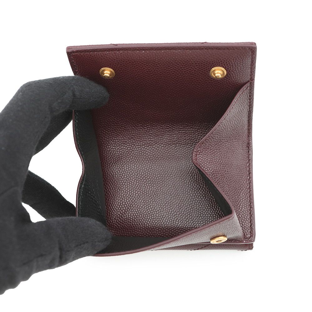 サンローランパリ 三つ折り財布 モノグラム オリガミ タイニーウォレット レザー 668274 SAINT LAURENT PARIS 財布 サンローランパリ 三つ折り財布 モノグラム オリガミ タイニーウォレット レザー 668274 SAINT LAURENT PARIS 財布