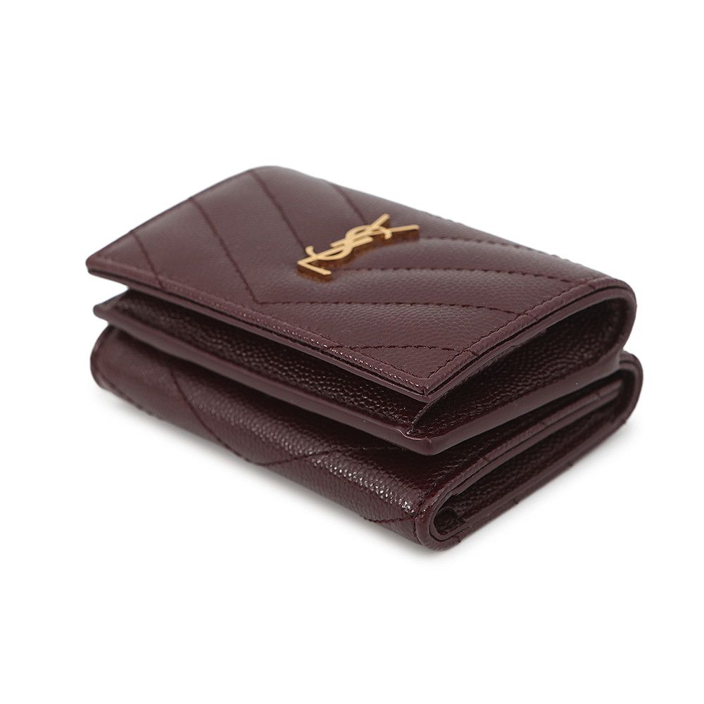 サンローランパリ 三つ折り財布 モノグラム オリガミ タイニーウォレット レザー 668274 SAINT LAURENT PARIS 財布 サンローランパリ 三つ折り財布 モノグラム オリガミ タイニーウォレット レザー 668274 SAINT LAURENT PARIS 財布