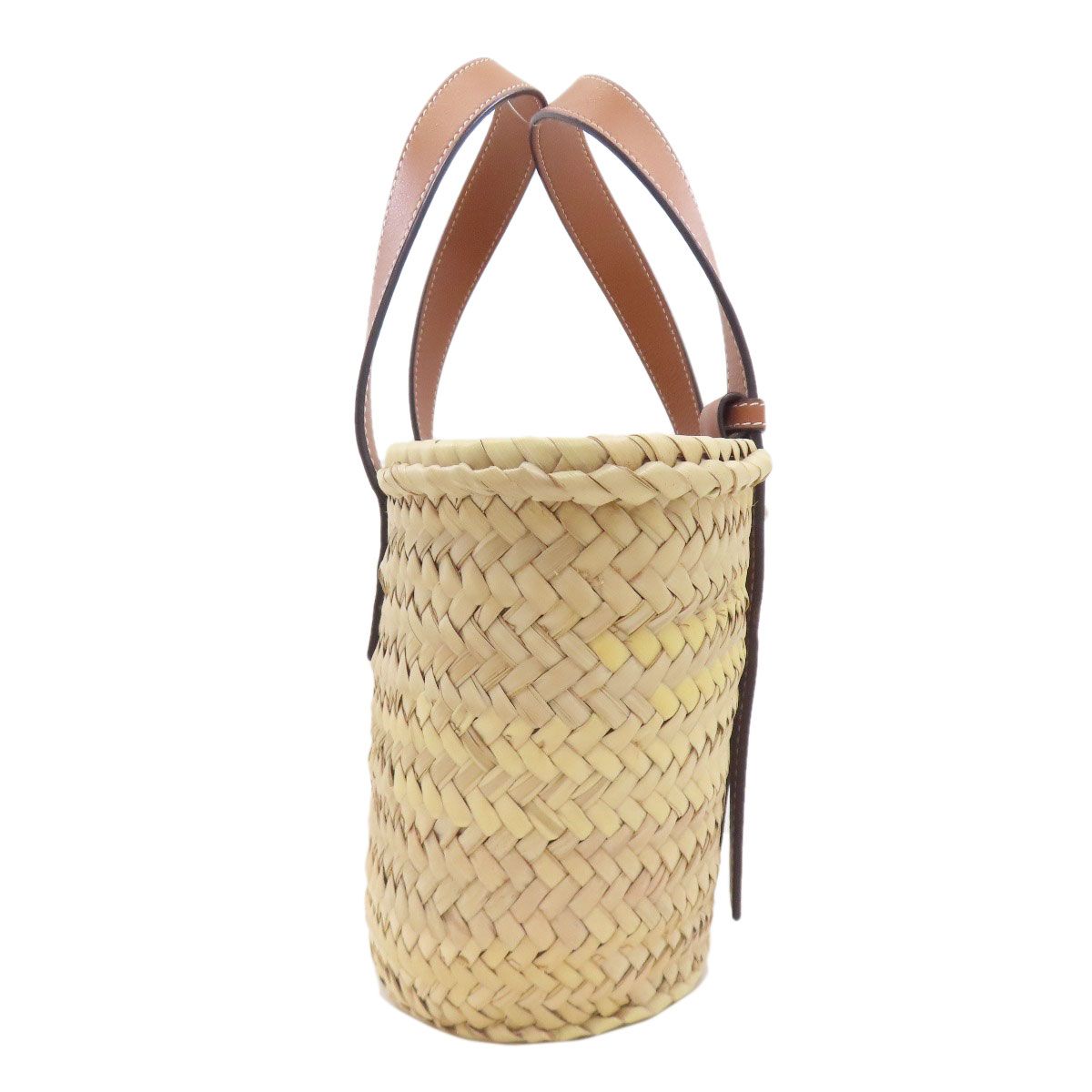 LOEWE ロエベ バスケットバッグ スモール ハンドバッグ ラフィア