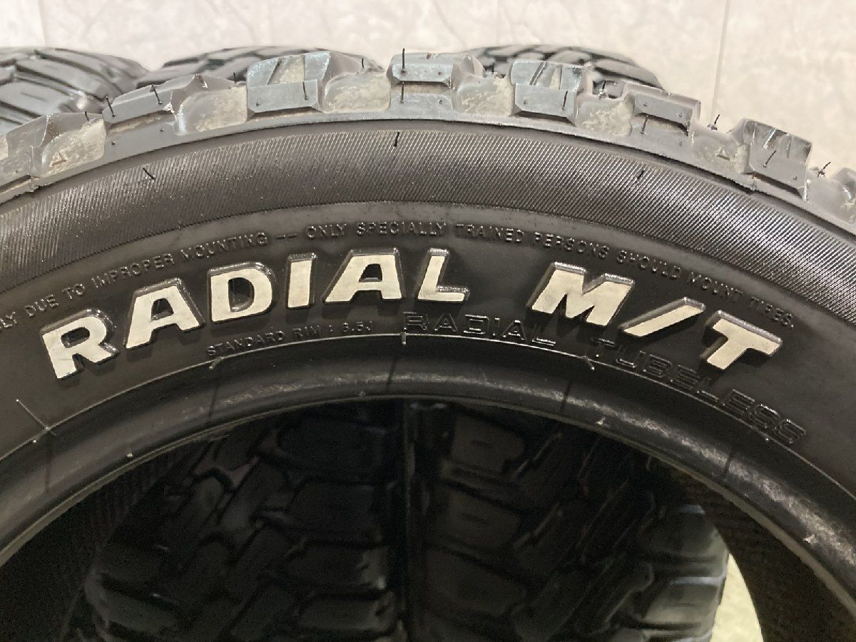 MUDSTAR RADIAL M/T 215/60R16 16インチ 夏タイヤ 4本 22年製 バリ溝 