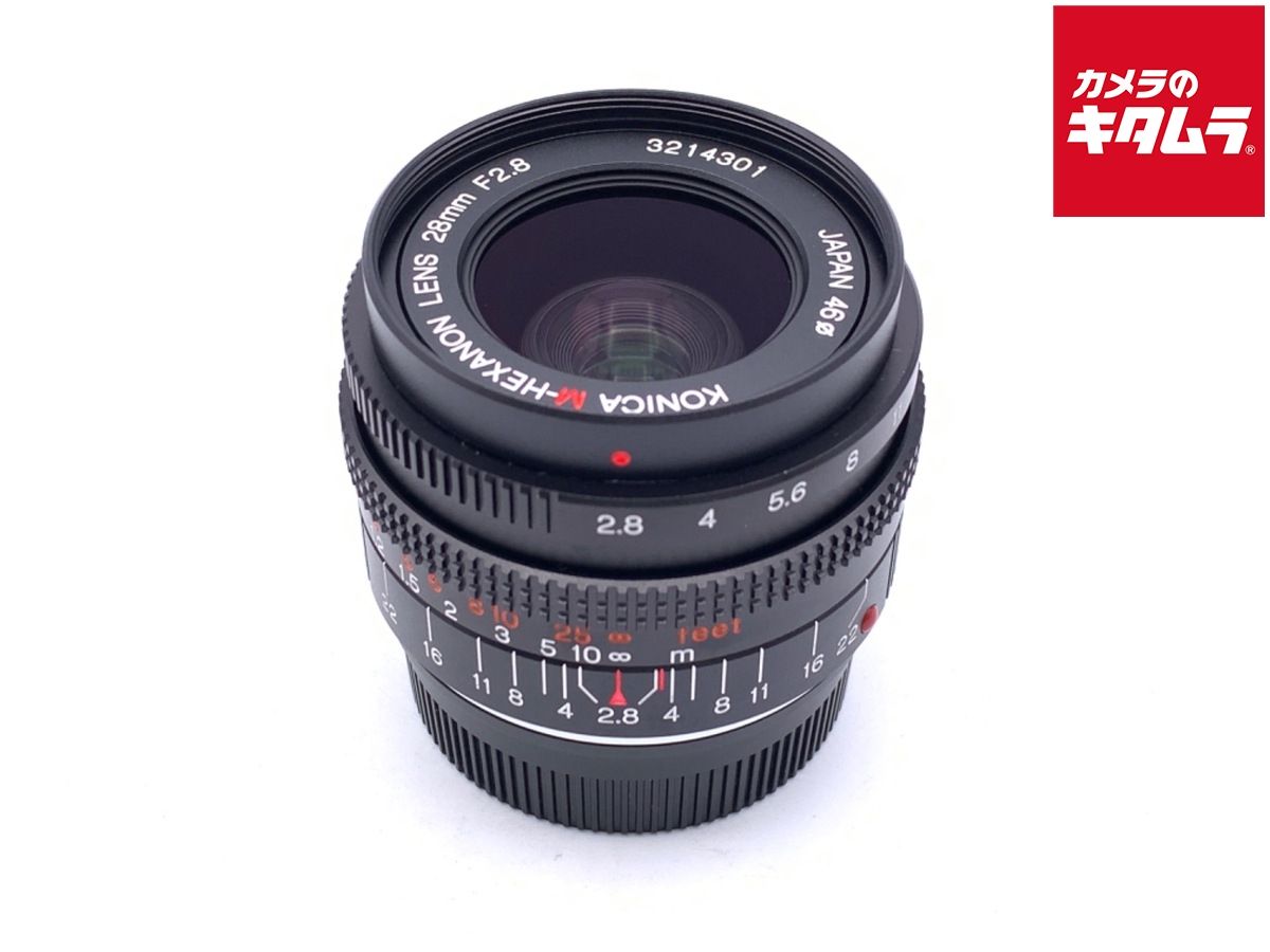 【中古】 【良品】 コニカ M-HEXANON 28/2.8