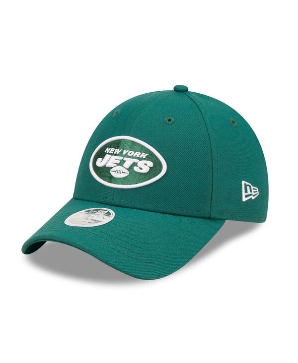 ニューエラ レディース アクセサリー 帽子 New Era Womens Greenew York Jetsimple 9FORTY Adjustable Hat Green グリーン