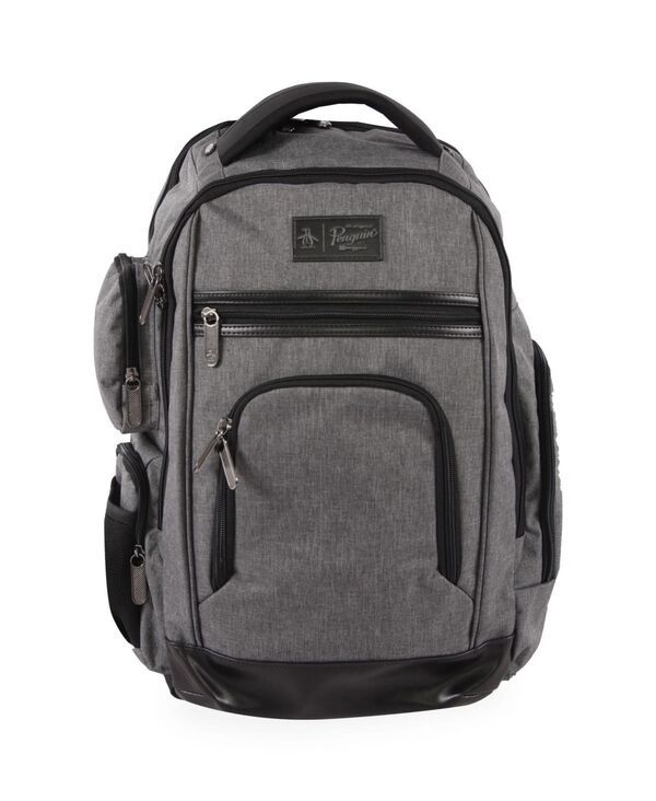 オリジナルペンギン レディース バッグ バックパック・リュックサック Original Penguin Fletcher Backpack Gray Xhatch グレー