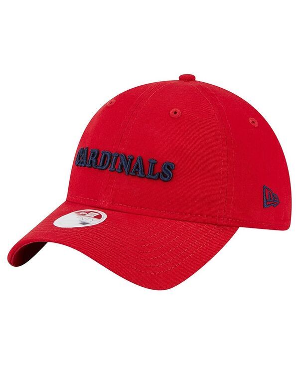 ニューエラ レディース アクセサリー 帽子 New Era Womens Red St Louis Cardinalshoutout 9TWENTY Adjustable Hat Red レッド