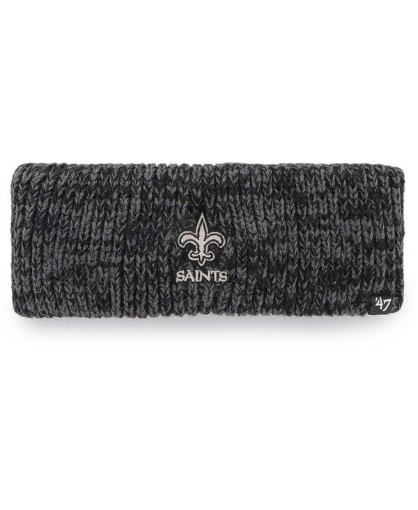 47 ブランド レディース アクセサリー 47 Brand Womens Black New Orleansaints Teameeko Headband Black ブラック