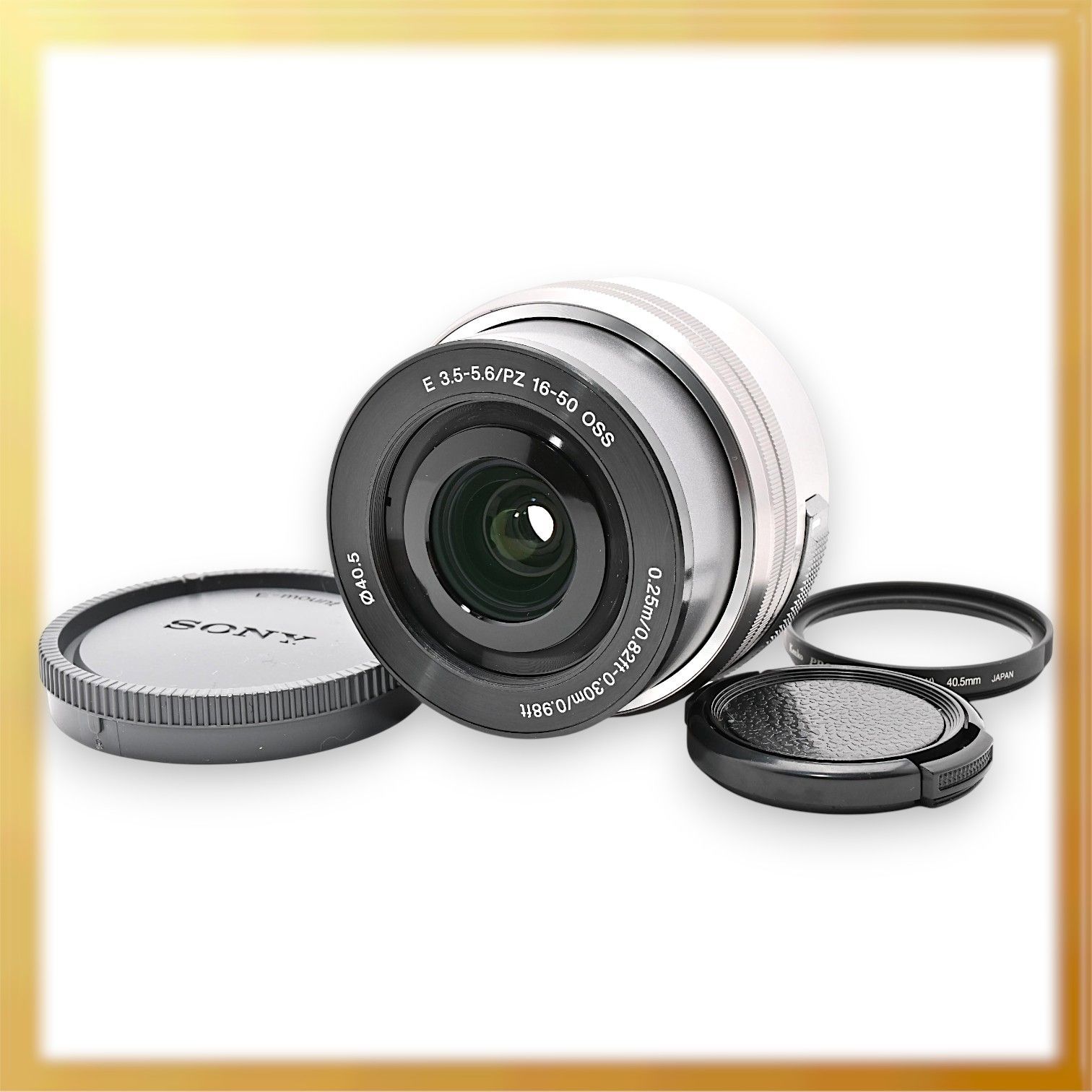 極美品｜SONY E 3.5-5.6/PZ 16-50 OSS 標準ズームレンズ Eマウント用