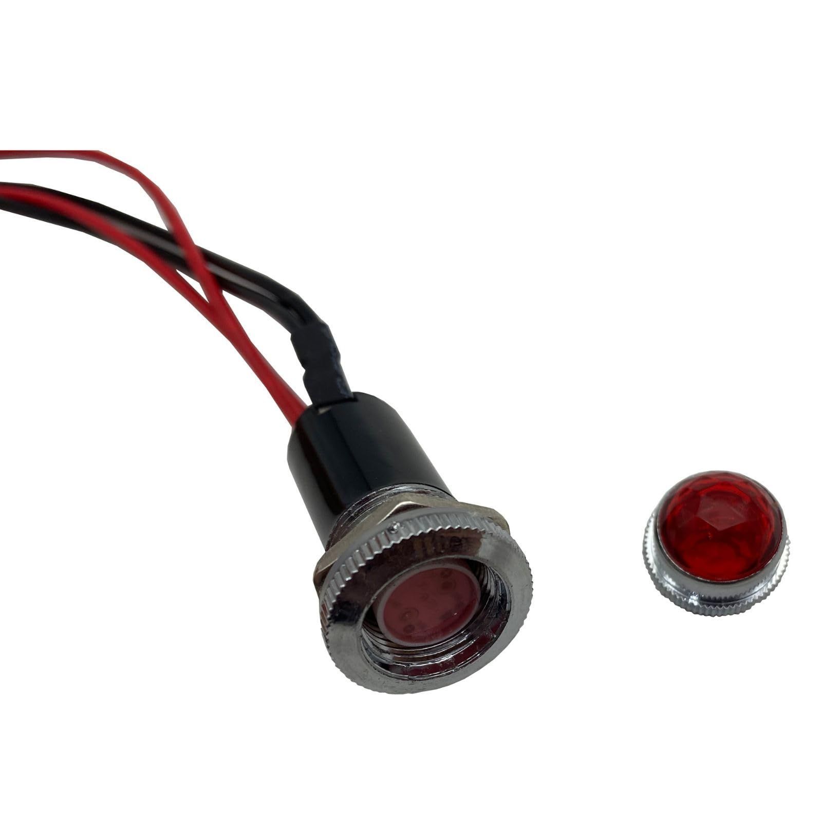 20個セット LEDパイロットランプ 24V φ16 16mm ダイヤカット