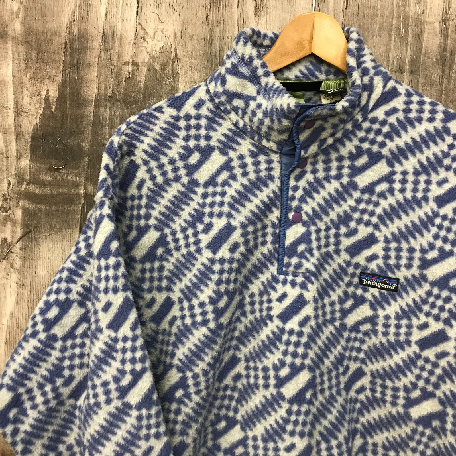 patagonia パタゴニア 90ｓ USA製 旧タグ フリース ジャケット M ブルー系 メンズ 紳士服 _246113