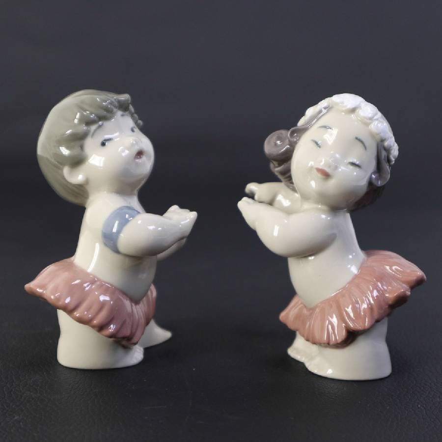 2体セット】 スペイン製 リヤドロの姉妹ブランド NAO ナオ ハワイアン 