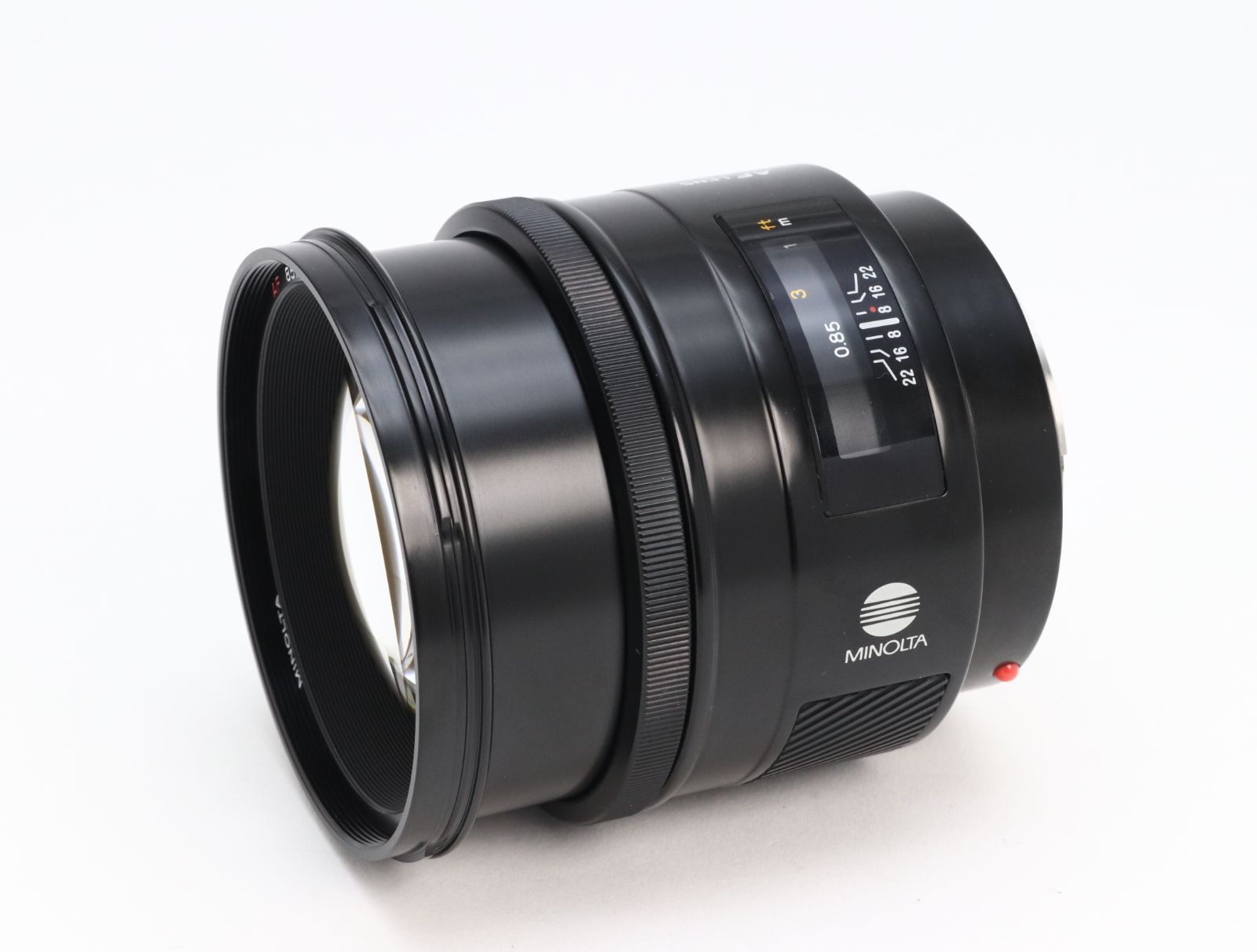 外観極上品◇Minolta ミノルタ AF 85mm F1.4 (22) 旧◇大口径単焦点 