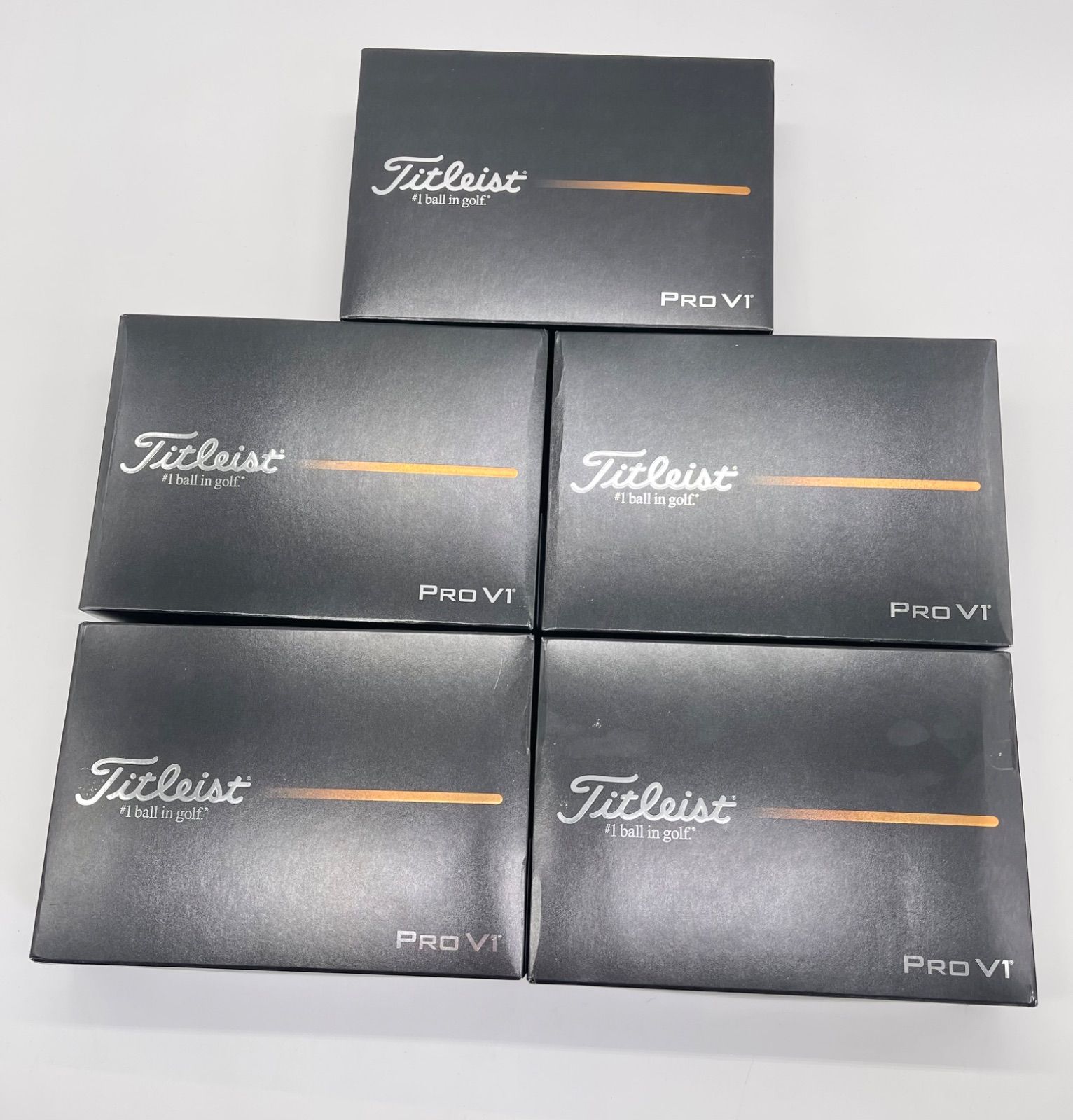 タイトリスト Titleist ゴルフボール PRO V1 ホワイト 12球×5ダース　　*2905