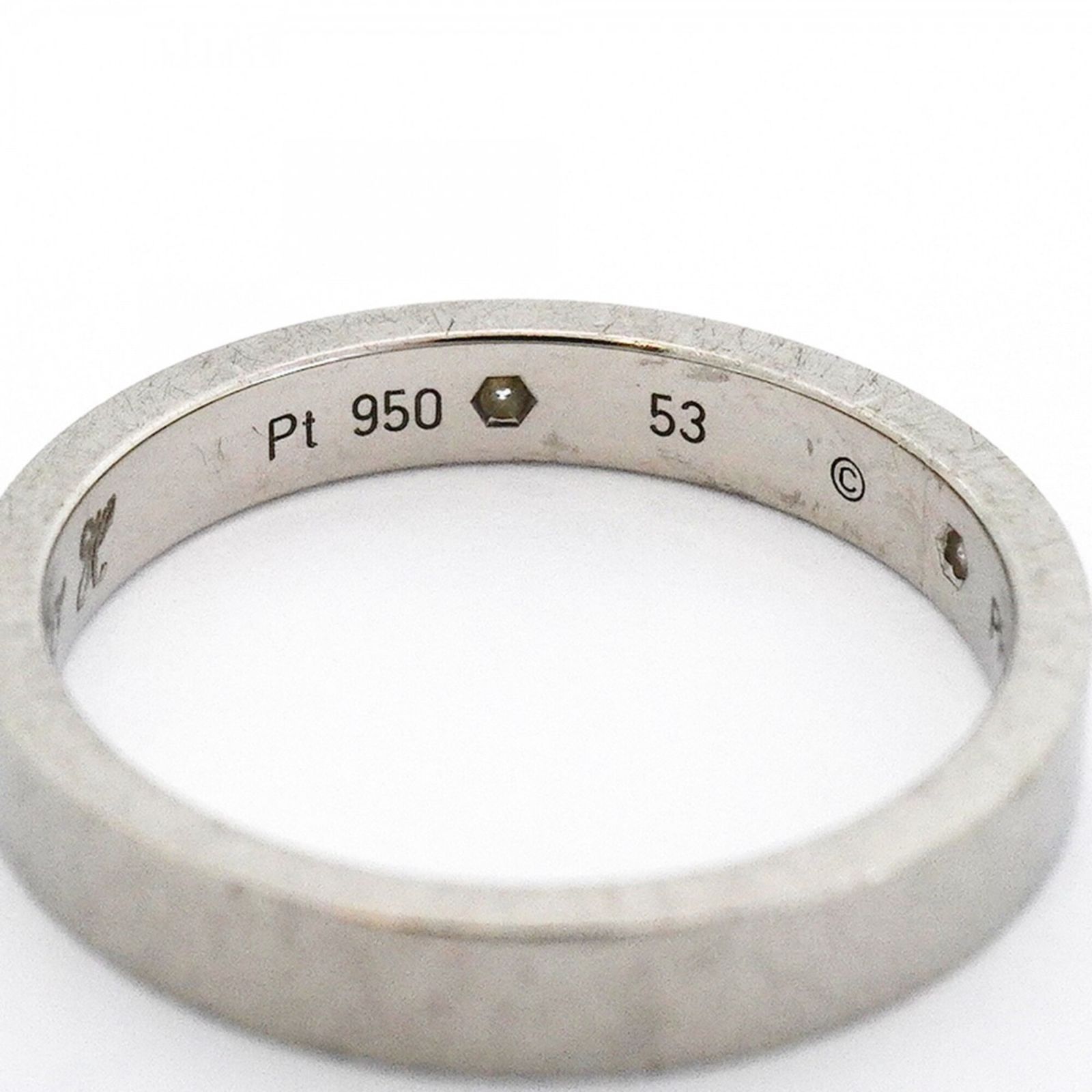 カルティエ(Cartier) カルティエ リング Cドゥ ウェディング 2PD Pt950