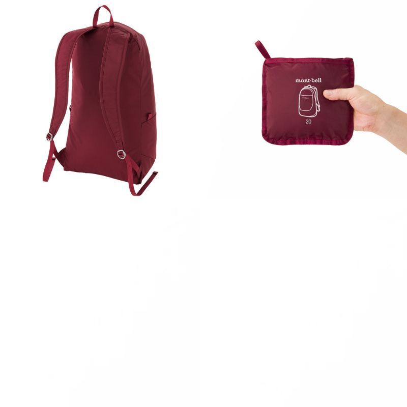 新品】モンベル リュック mont-bell ポケッタブル デイパック 20