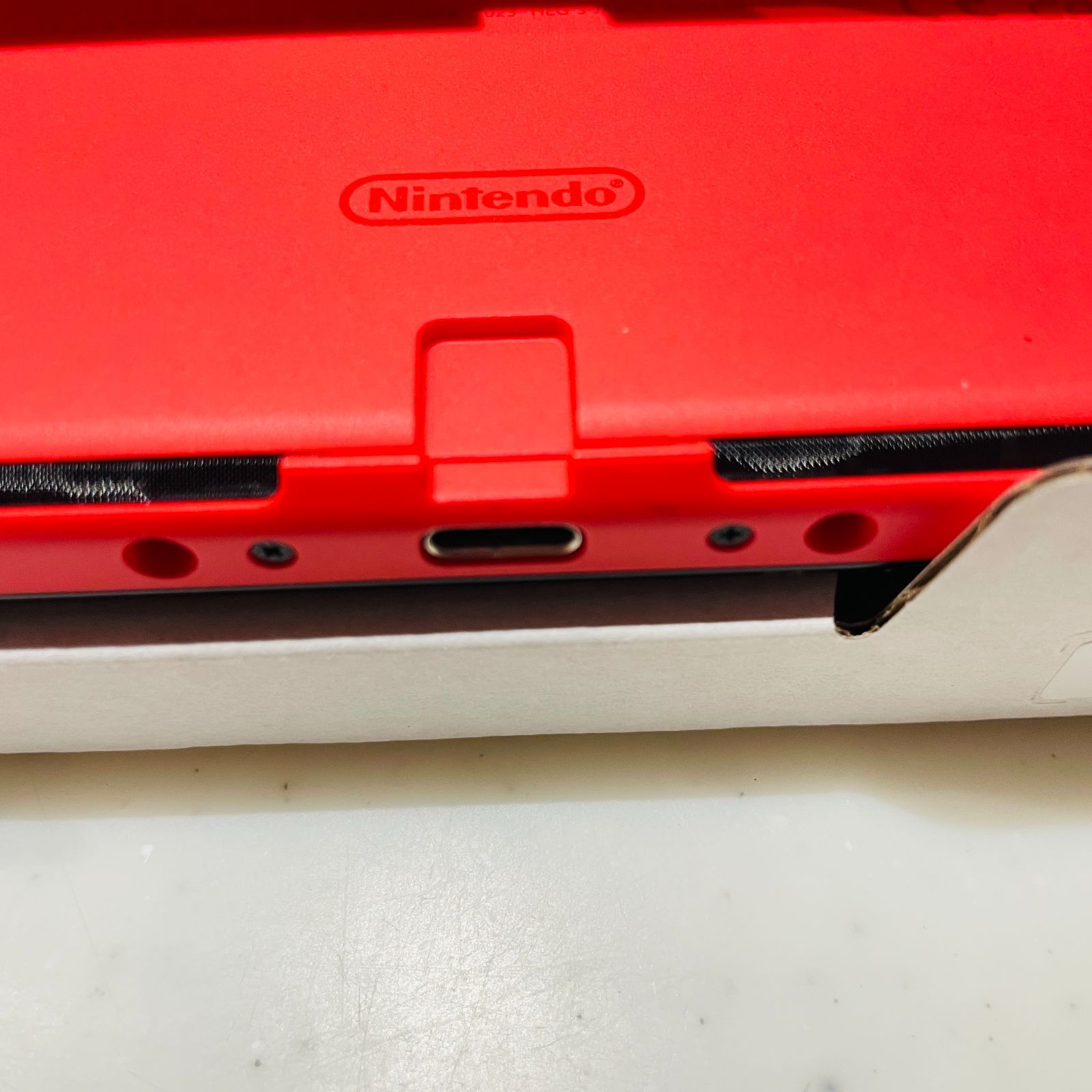 外箱付き 2023年製 任天堂 スイッチ 有機ELモデル マリオレッド 動作