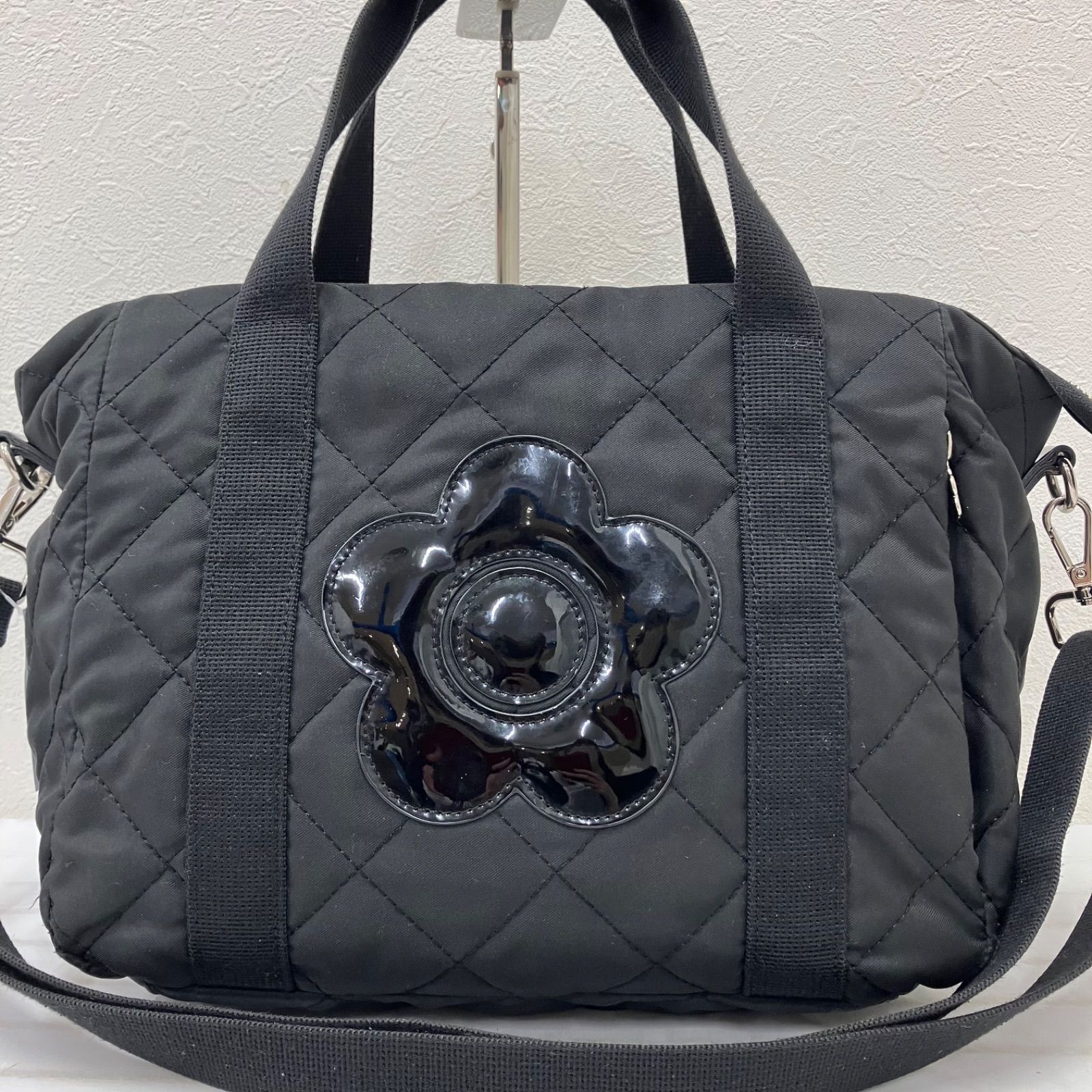 4269 MARY QUANT マリークワント マリクワ 2way ショルダーバッグ 