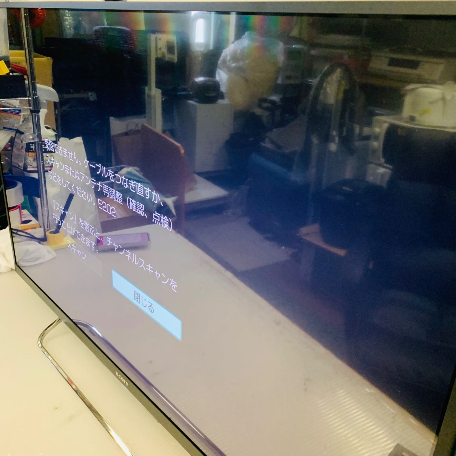 6r10.SONY 42型 液晶テレビ KDL-42W900B 2014年製 リモコン×2付き