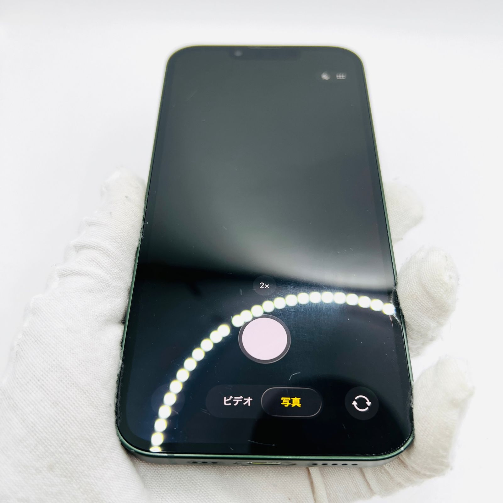 au iPhone13 128GB NNGG3J/A グリーン SIMロック解除済み 利用制限〇