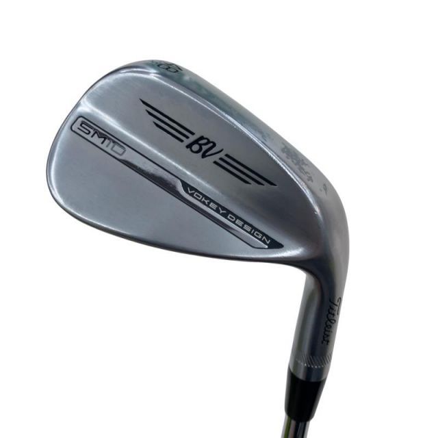 【中古】 タイトリスト VOKEY SPIN MILLED SM10 ツアークロム 48°/10°F ウェッジ WG BV 105 (フレックスその他) メンズ 男性用 右利き 右用 Cランク ゴルフクラブ