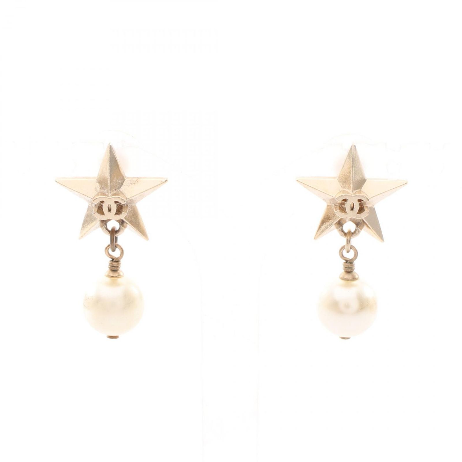 CHANEL シャネル ココマーク スター ピアス - メルカリ