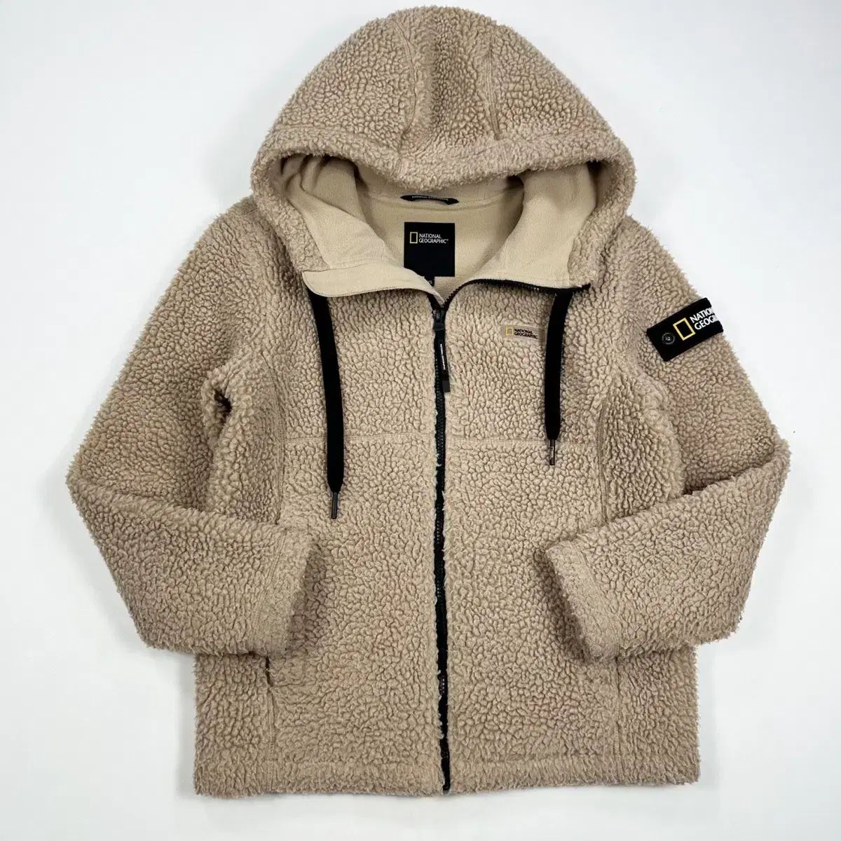 レディース 【美品】NATIONAL GEOGRAPHIC ボアジャケット フリース XS
