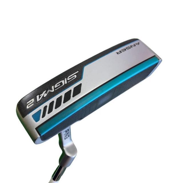 【中古】 ピン SIGMA 2 ANSER プラチナム 34インチ(PP58) パター PT スチール (フレックスその他) メンズ 男性用 右利き 右用 Cランク ゴルフクラブ