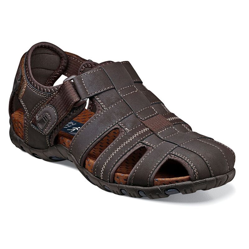 ノンブッシュ メンズ シューズ サンダル Nunn BushRio Bravo Mens Fisherman Sandals Brown ブラウン