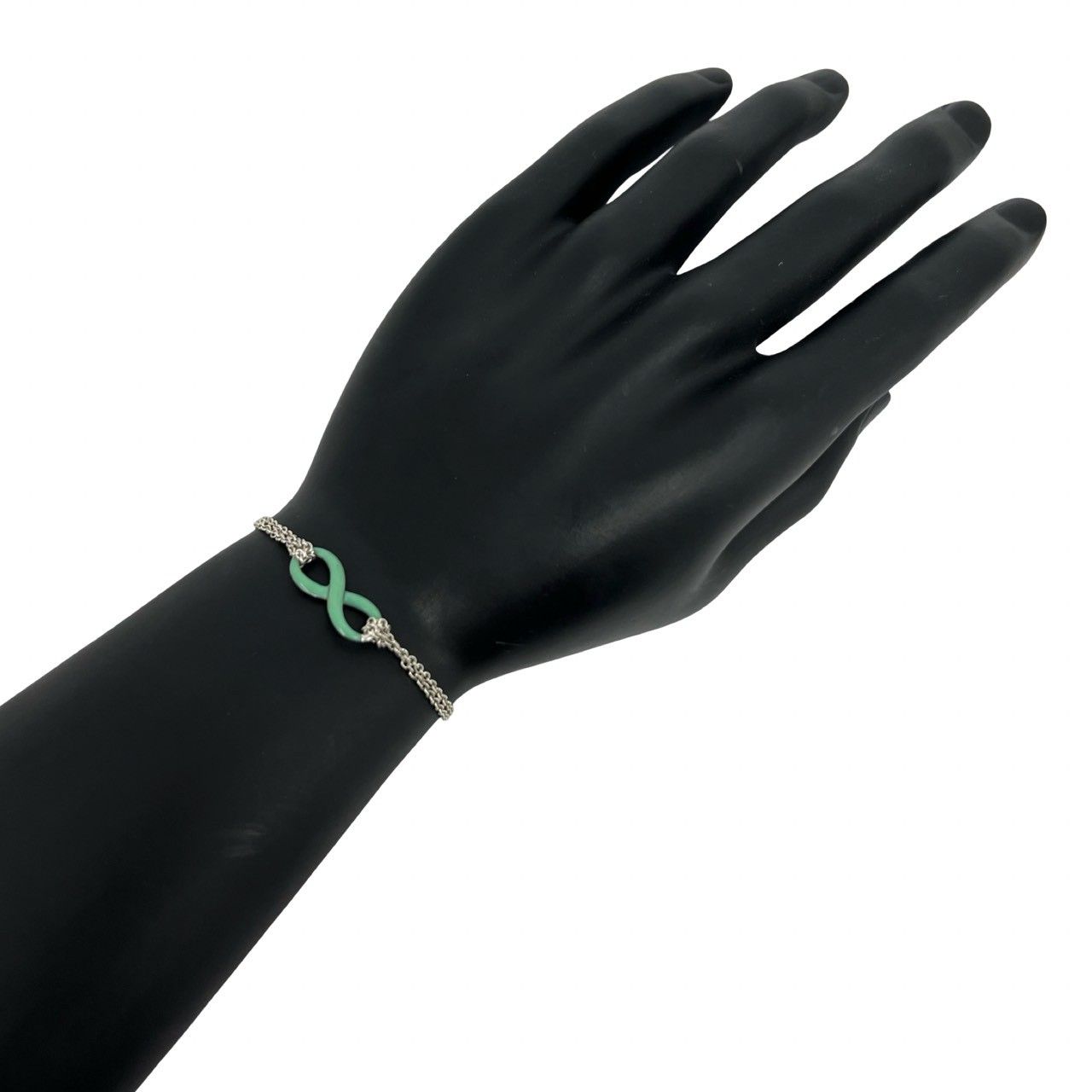 極 美品 TIFFANY&Co. ティファニー インフィニティ ダブルチェーン