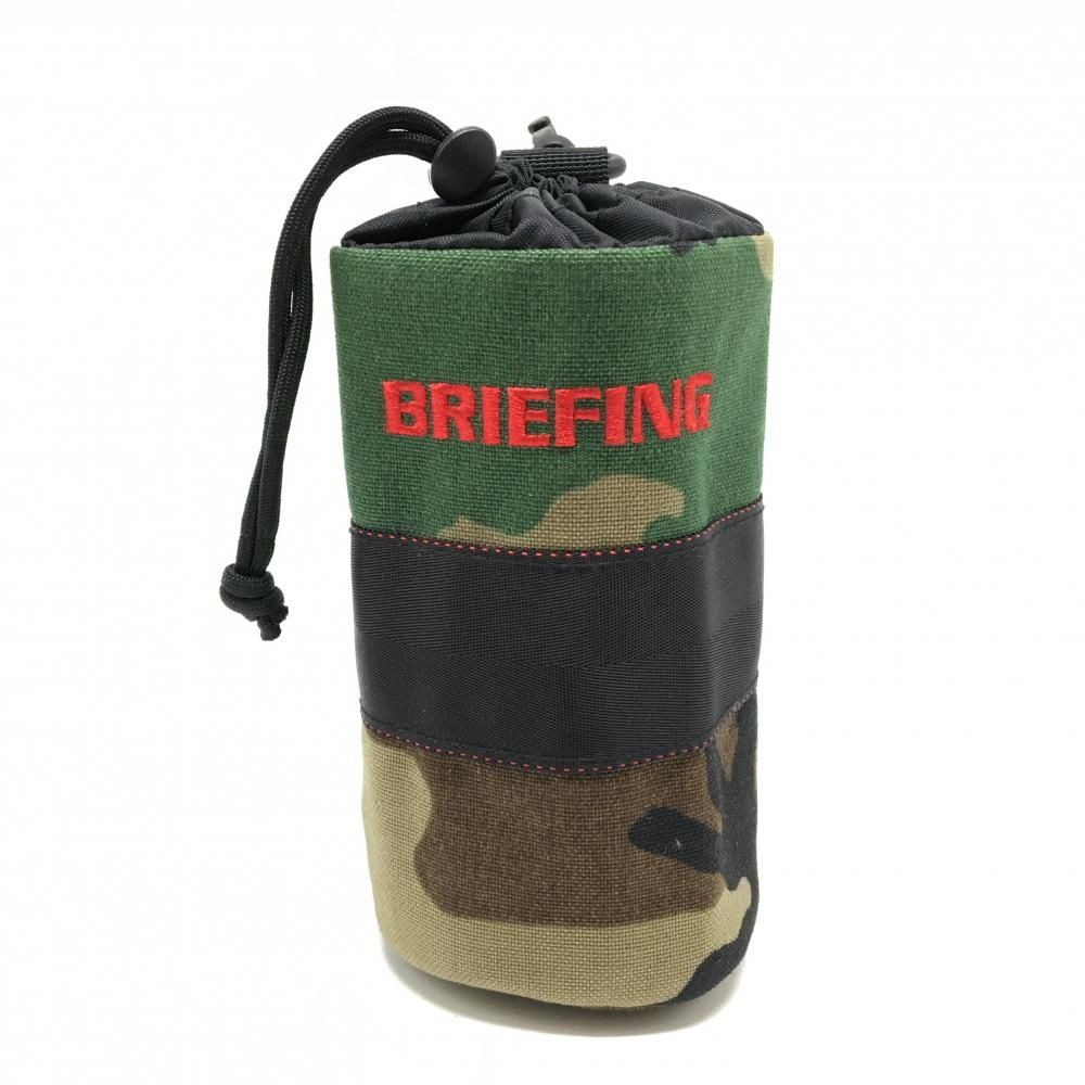 [Super Beautiful] Briefing Bottle Holder Green x Beige x Black Camouflage Golf BRIEFING
