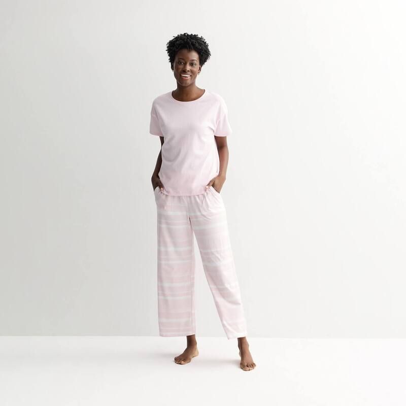 ソノマ レディース アンダーウェア ナイトウェア パンツ Womensonoma Goods For Life Moms Day Pajama Top Pajama Pantset Pink Tiedye ピンク