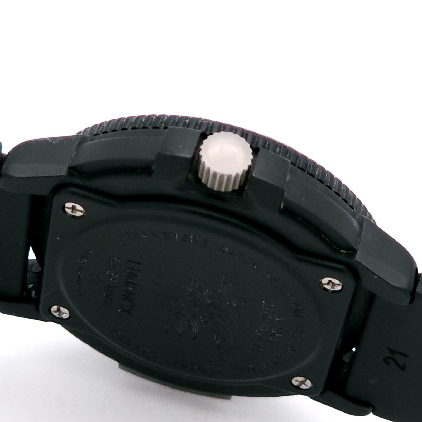 LUMINOX ルミノックス ネイビーシールズ 3000/3900 V3 QZ 動作品 赤秒針