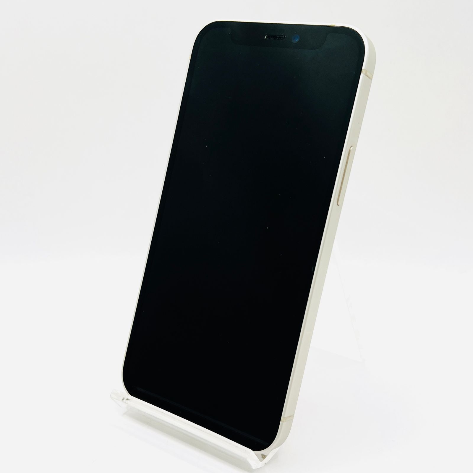 au iPhone12 mini 128GB ホワイト MGDM3J/A SIMロック解除済み 利用