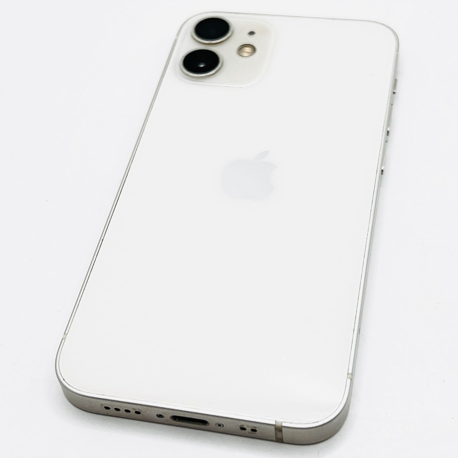au iPhone12 mini 128GB ホワイト MGDM3J/A SIMロック解除済み 利用