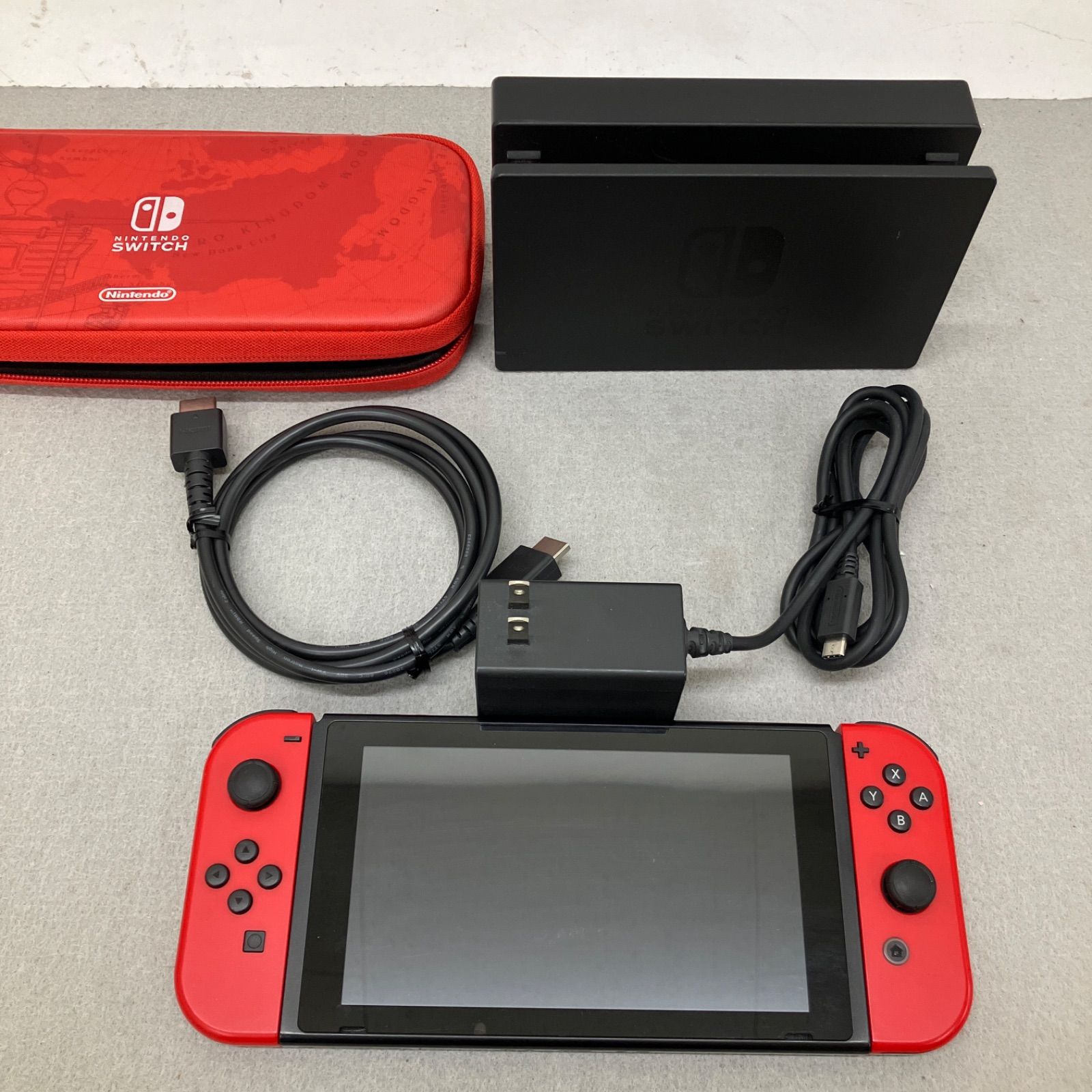 Nintendo switch 旧型 Joy-Conレッド PD6004 f090 - メルカリ