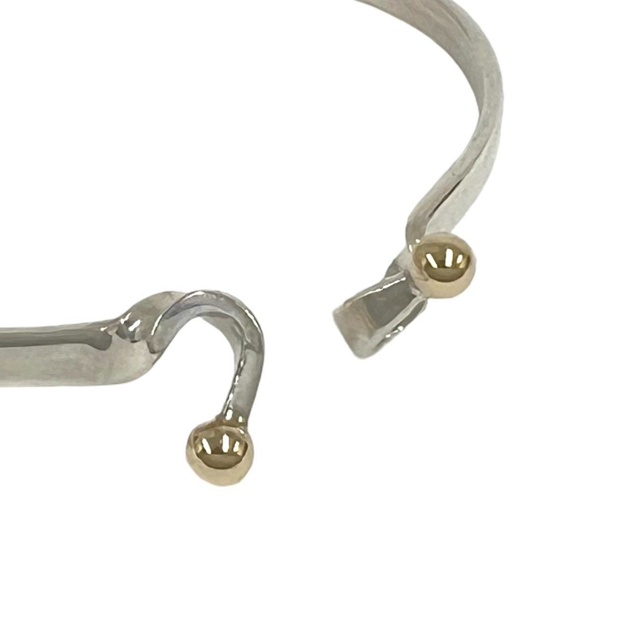 極 美品 TIFFANY&Co. ティファニー ダブルフック バングル シルバー925