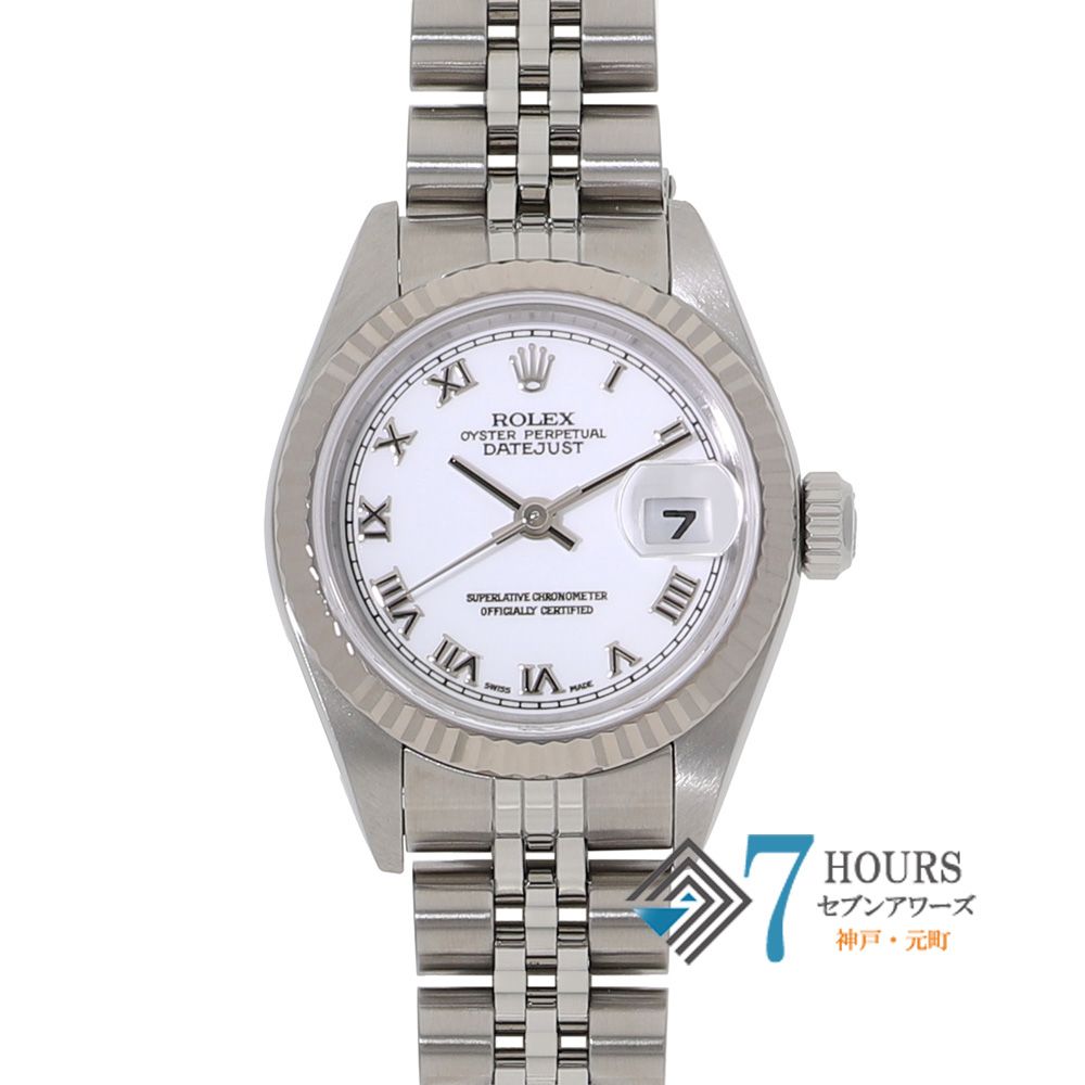 140910 ROLEX ロレックス 79174 デイトジャスト ホワイトローマン ステンレス F番 自動巻き 当店オリジナルボックス