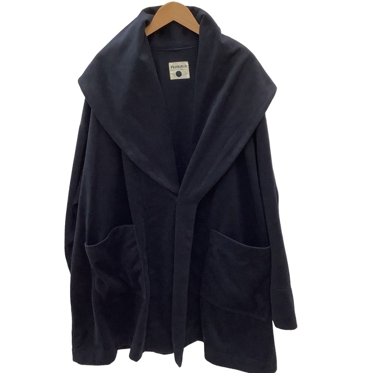 ♪♪plantation プランテーション イッセイミヤケ ISSEY MIYAKE メンズ コート PL38-JA694 ネイビー