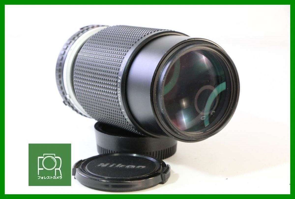 【動作保証・点検済】良品■Nikon Zoom 75-150mm F3.5■前後キャップ付き■AH129